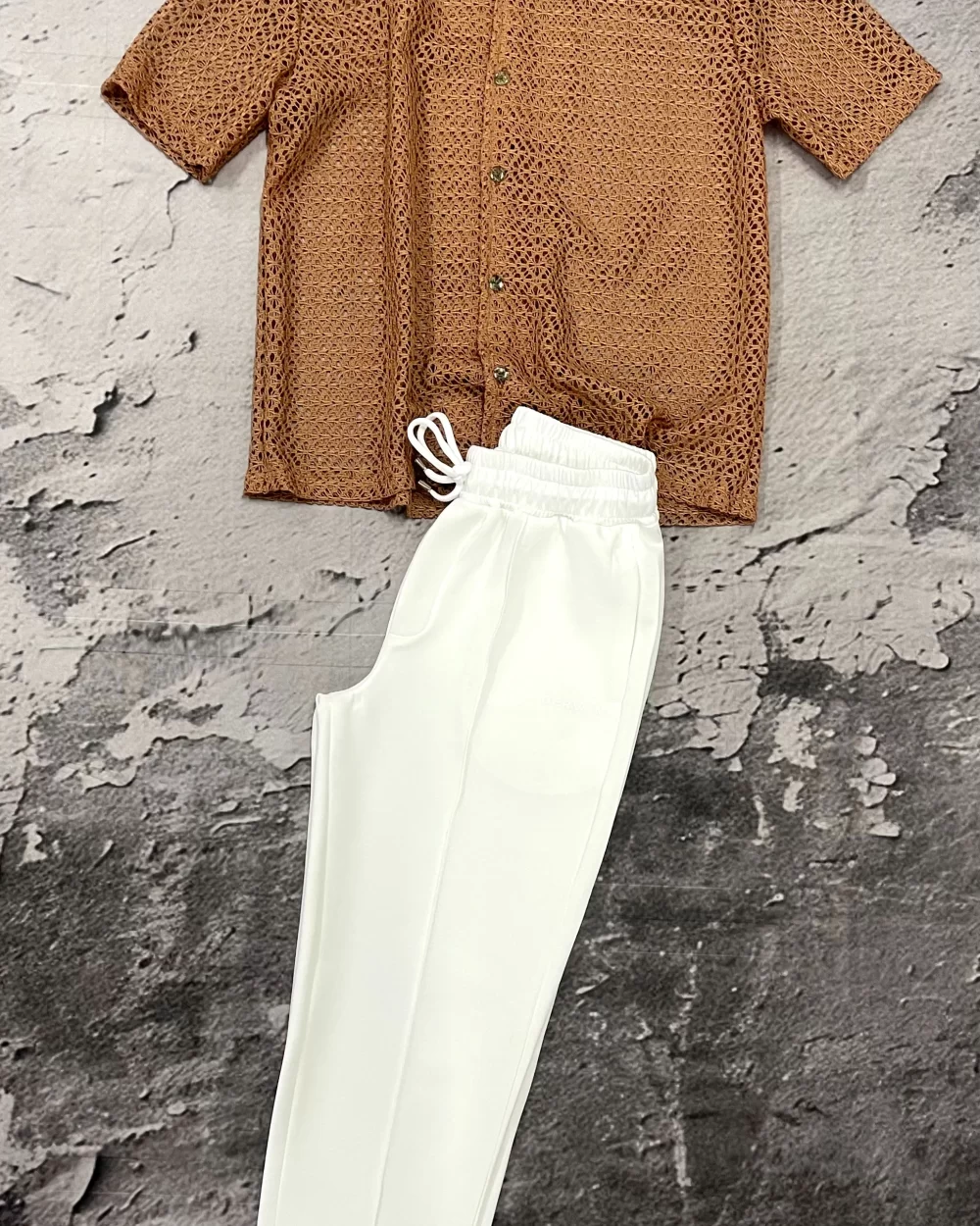 Cuban Culture Summer Set -Rust Orange