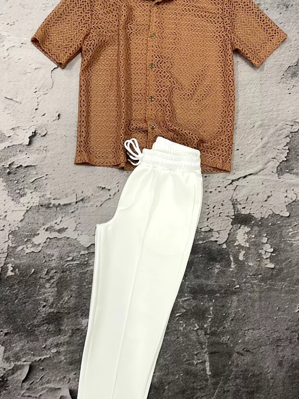 Cuban Culture Summer Set -Rust Orange