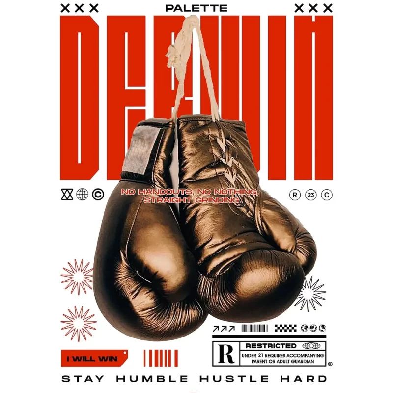 Graphic Tee Boxing Glove - Image 3