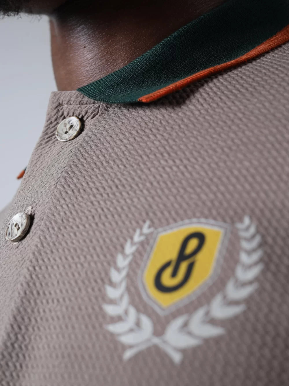 The Polo Tee - Stone