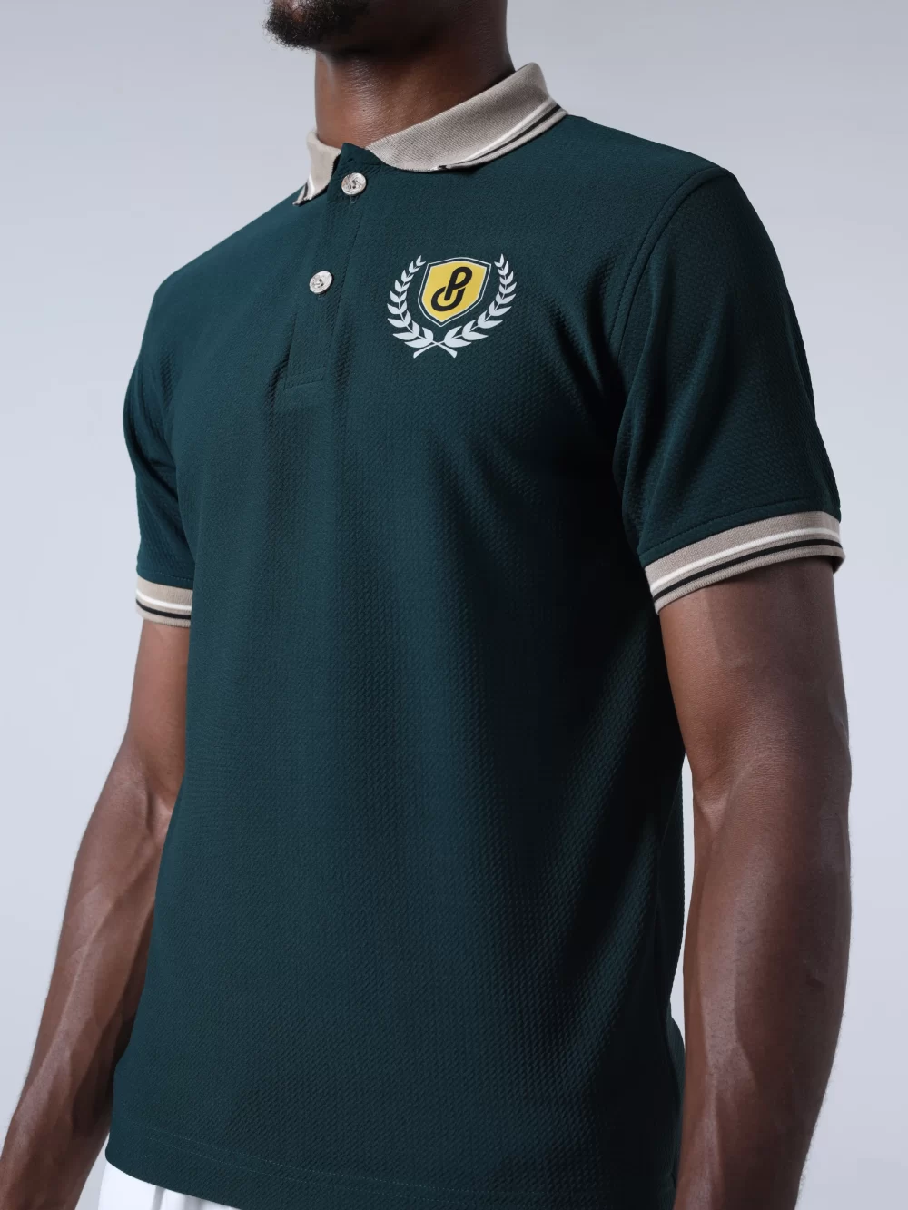 The Polo Tee - Collegiate
