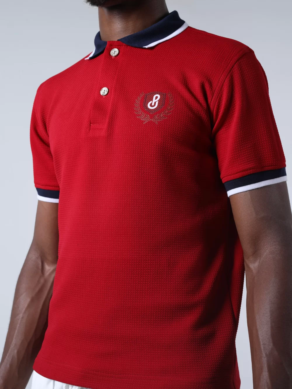 The Polo Tee - Red