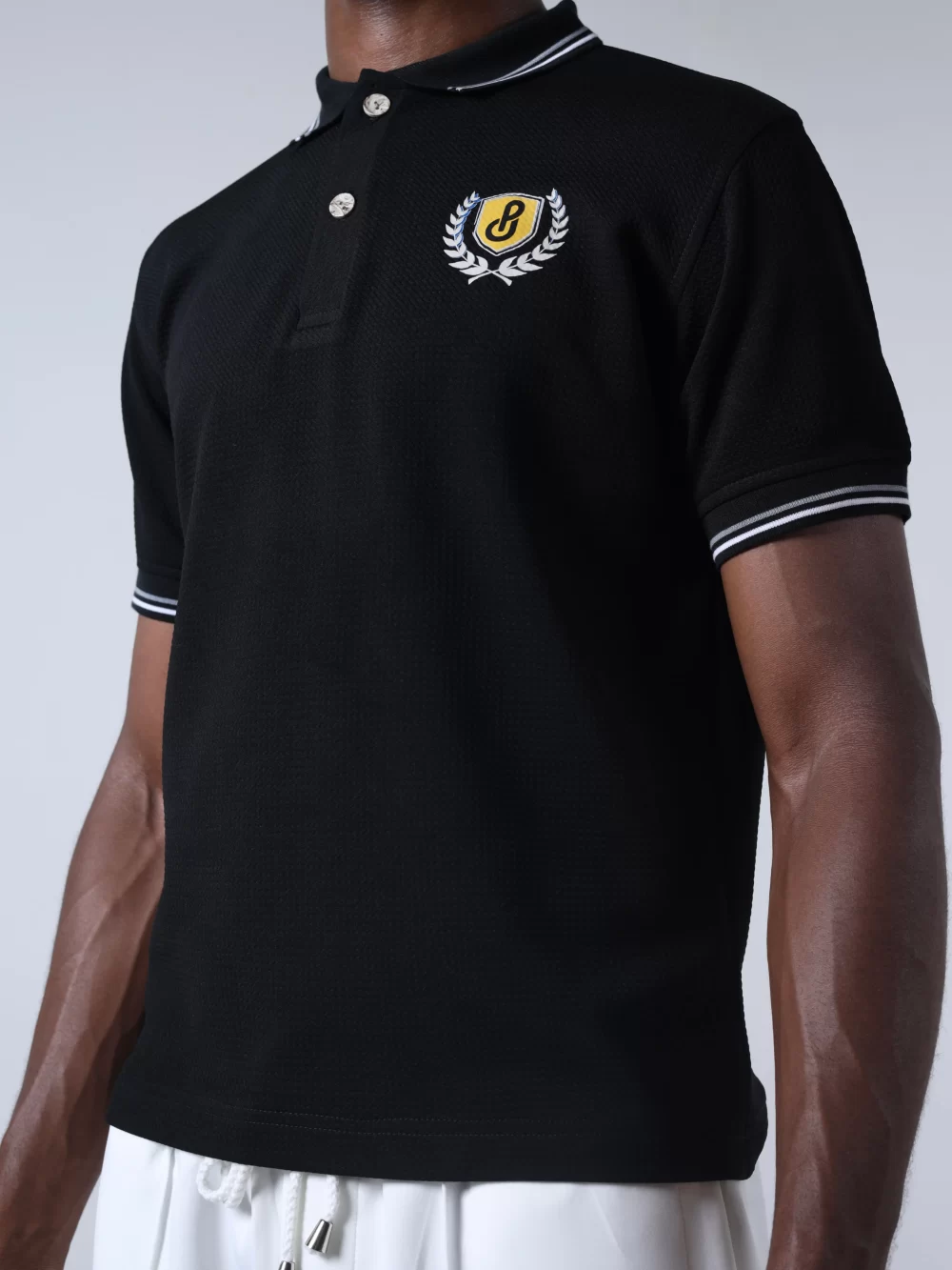 The Polo Tee - Black