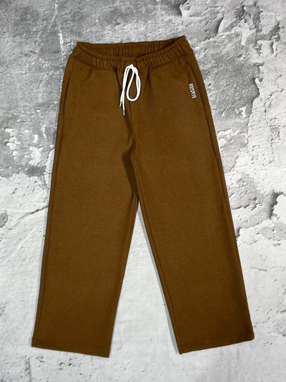 Coffee Toned Wide Leg Pants